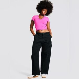 🖤 PINK Victoria’s Secret Utility Cargo Pants